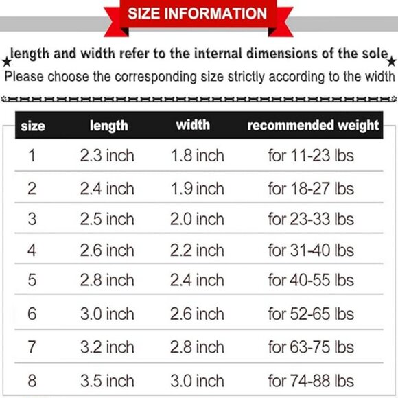 Dog booties - Qumypets - Black Size 1 ~ Rugged Neoprene Paw Protection Boots - Picture 5 of 8